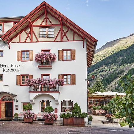 Goldene Rose Karthaus A Member Of Small Luxury Hotels Of The World Senales Exterior photo