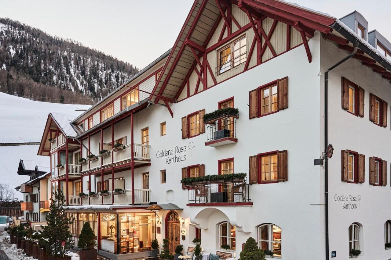 Goldene Rose Karthaus A Member Of Small Luxury Hotels Of The World Senales Exterior photo